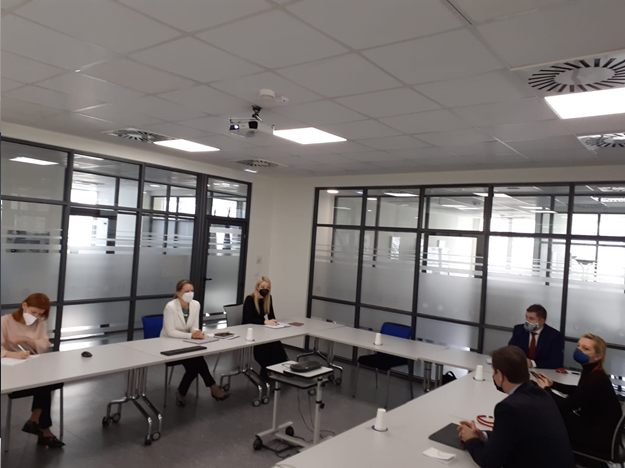 Meeting with SEESAC, Belgrade, February 2021